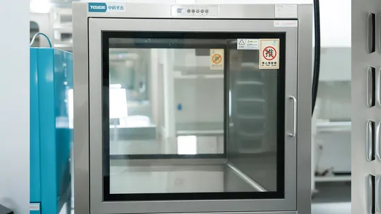 Tksage UV Sterilization Box Clean Room Pass Box Pass Through Window UV Sterilizer Xenon Impuls